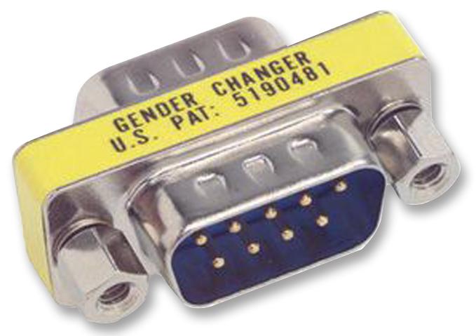 SPC15467 ADAPTOR, D SUB, PLUG TO RECEPTACLE, 9WAY MULTICOMP