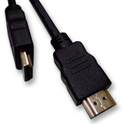 MC34945 CABLE ASSEMBLY, HDMI, TO HDMI, 2M MULTICOMP PRO