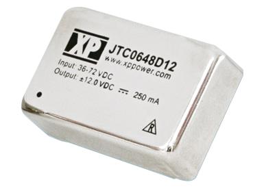 JTC0624S12 CONVERTER, DC/DC, 1O/P, 6W, 12V XP POWER