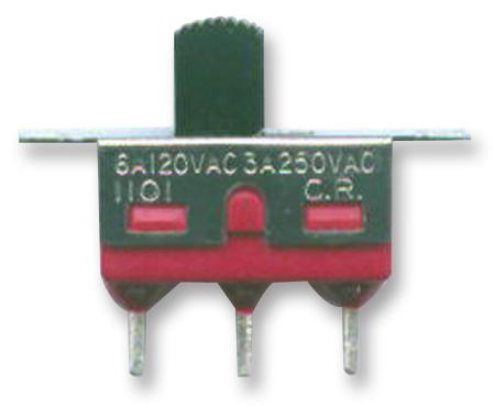 1101M1S3CQE2 SLIDE SWITCH, SPDT, ON-ON C&K COMPONENTS