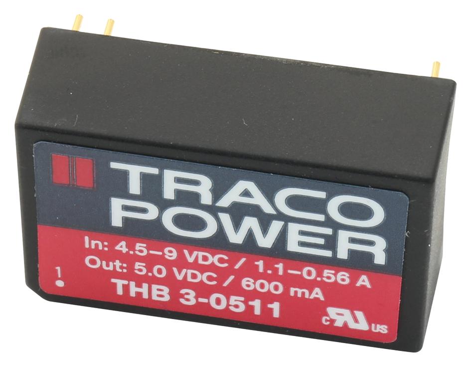 THB 3-2415 DC-DC CONVERTER, MEDICAL, 24V, 0.125A TRACO POWER