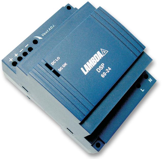 DSP60-24 PSU, DIN RAIL, 24V, 2.5A, 60W TDK-LAMBDA