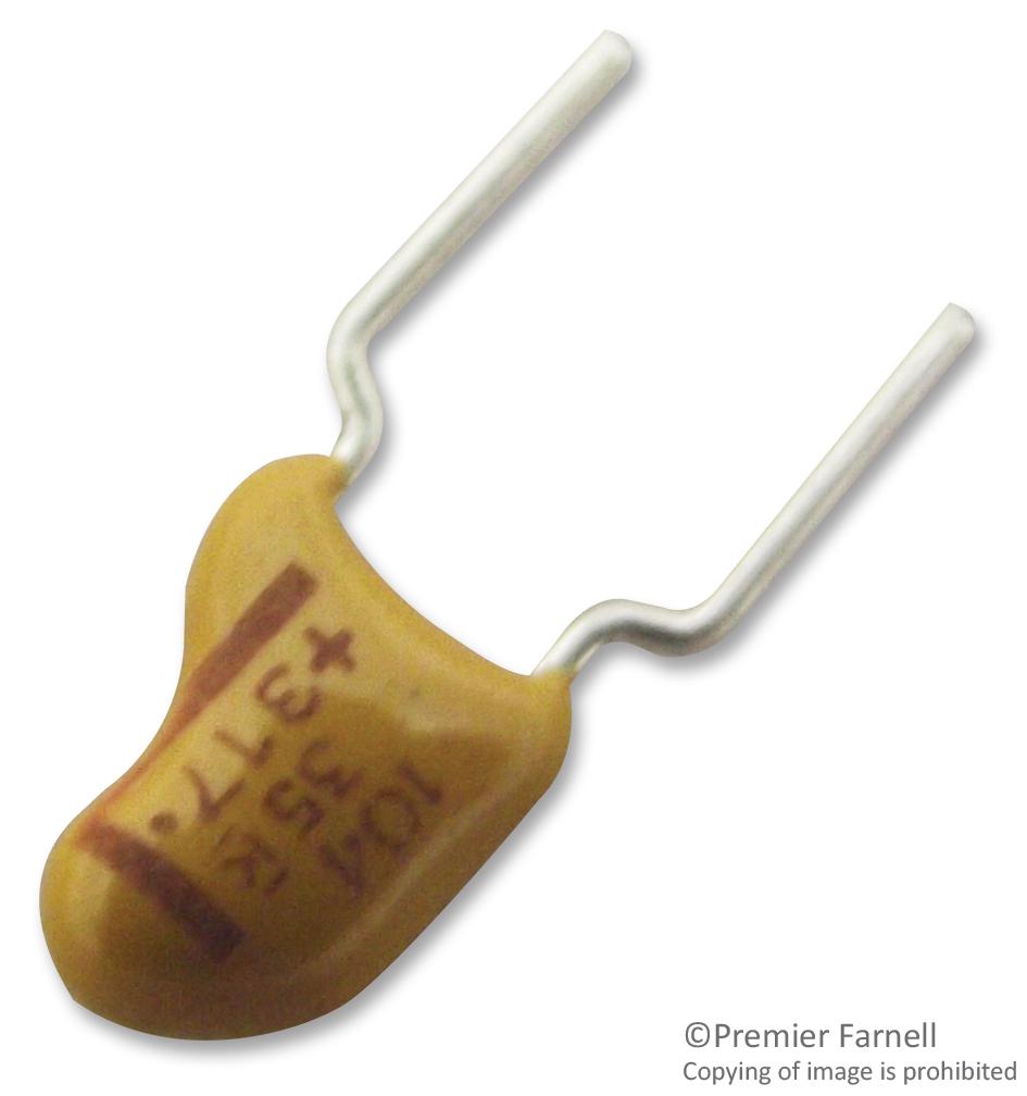 T356E106K025AT CAP, 10µF, 25V, 10% KEMET