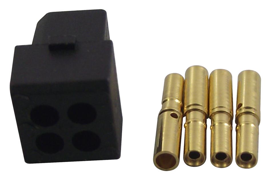 M80-8880405 WIRE-BOARD CONNECTOR, 4 WAY, 2 ROW, 2MM HARWIN