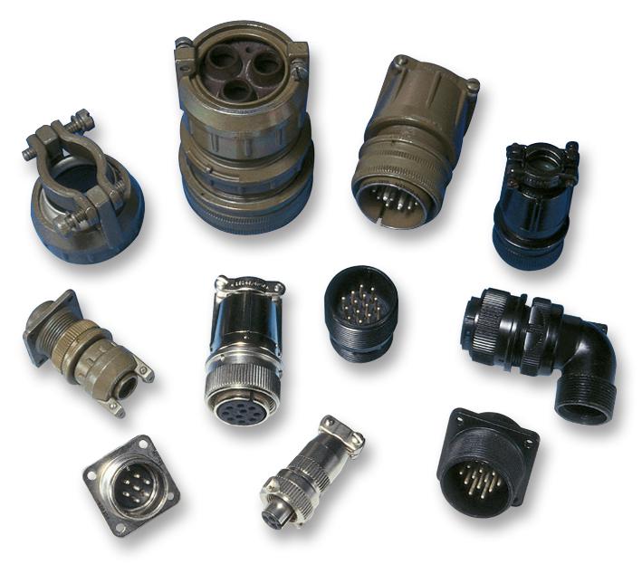 MS3107A14S-2P CONNECTOR, CIRCULAR, SIZE 14S, 4WAY AMPHENOL