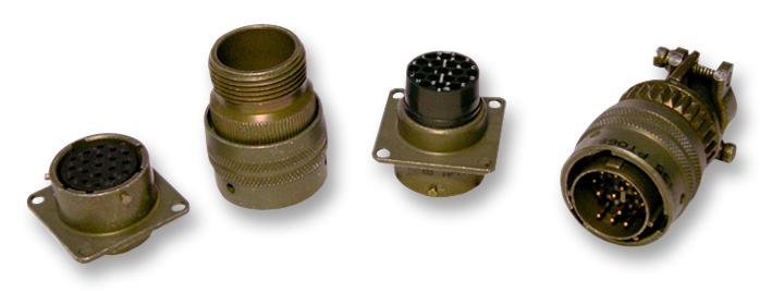 PT08SE14-18P-SR CONNECTOR, CIRC, 14-18, 18WAY, SIZE 14 AMPHENOL INDUSTRIAL