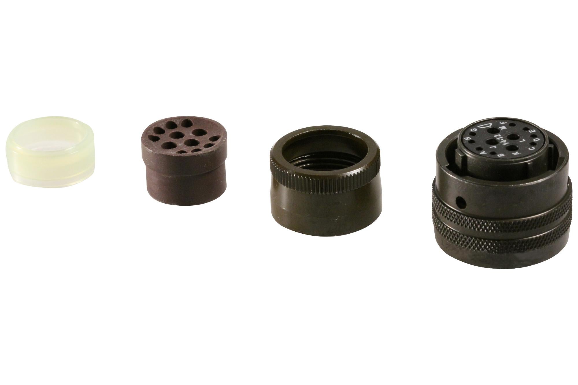 PT06E14-12S CONNECTOR, CIRCULAR, SIZE 14, 12WAY AMPHENOL