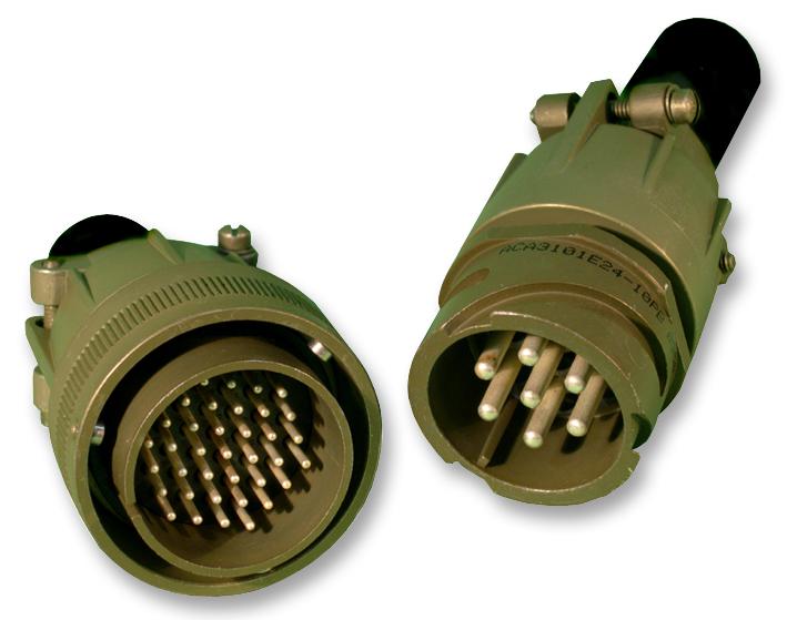ACA3102E18-10PBF80F0 CONNECTOR, CIRCULAR, SIZE 18, 4WAY AMPHENOL