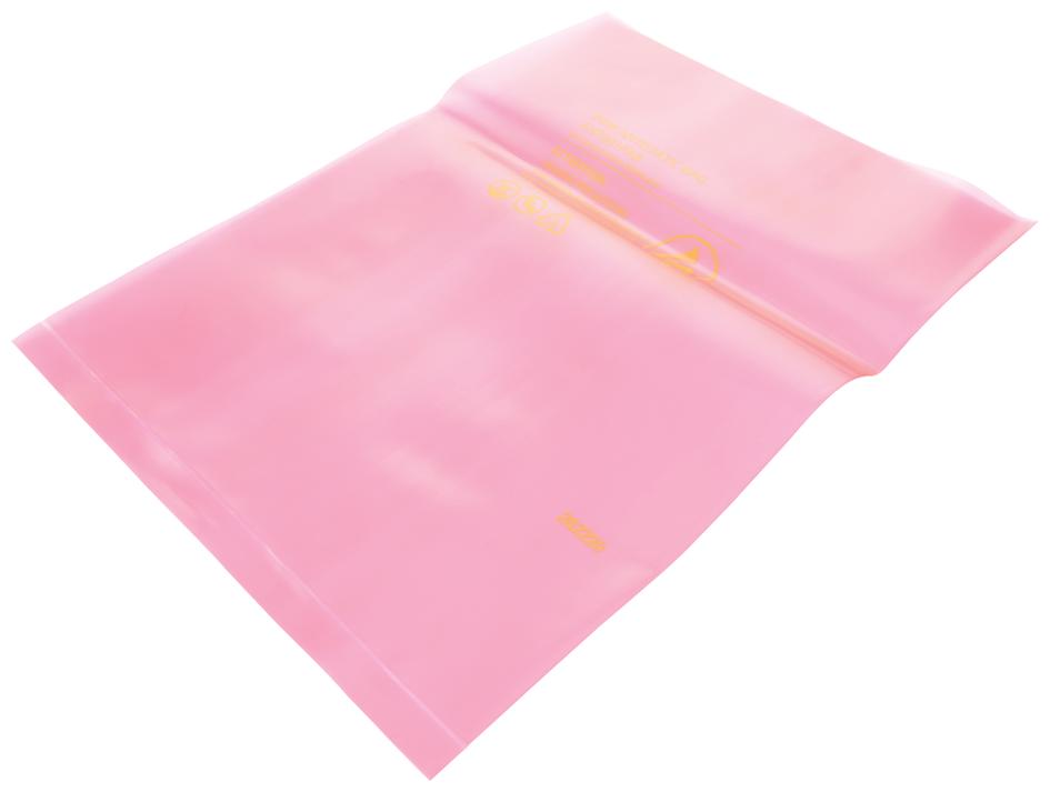 001-0037 PINK ANTISTATIC BAG, 355.6MM X 457.2MM MULTICOMP