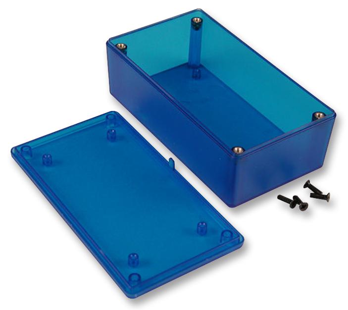 1591XXCTBU BOX, ABS, BLUE, 121X66X40MM HAMMOND