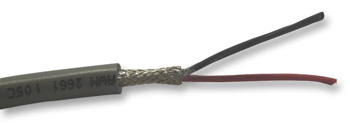 86701CY DATA CABLE, 22AWG, SCRN, 1PAIR, PER M ALPHA WIRE