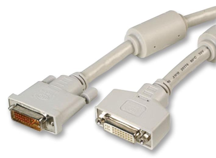 2218D-2 CABLE, DVI M TO DVI D FEM EXT, 2M VIDEK
