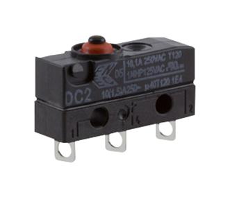 DC2C-A1AA MICROSWITCH, SPDT, PLUNGER ACTUATOR ZF ELECTRONICS