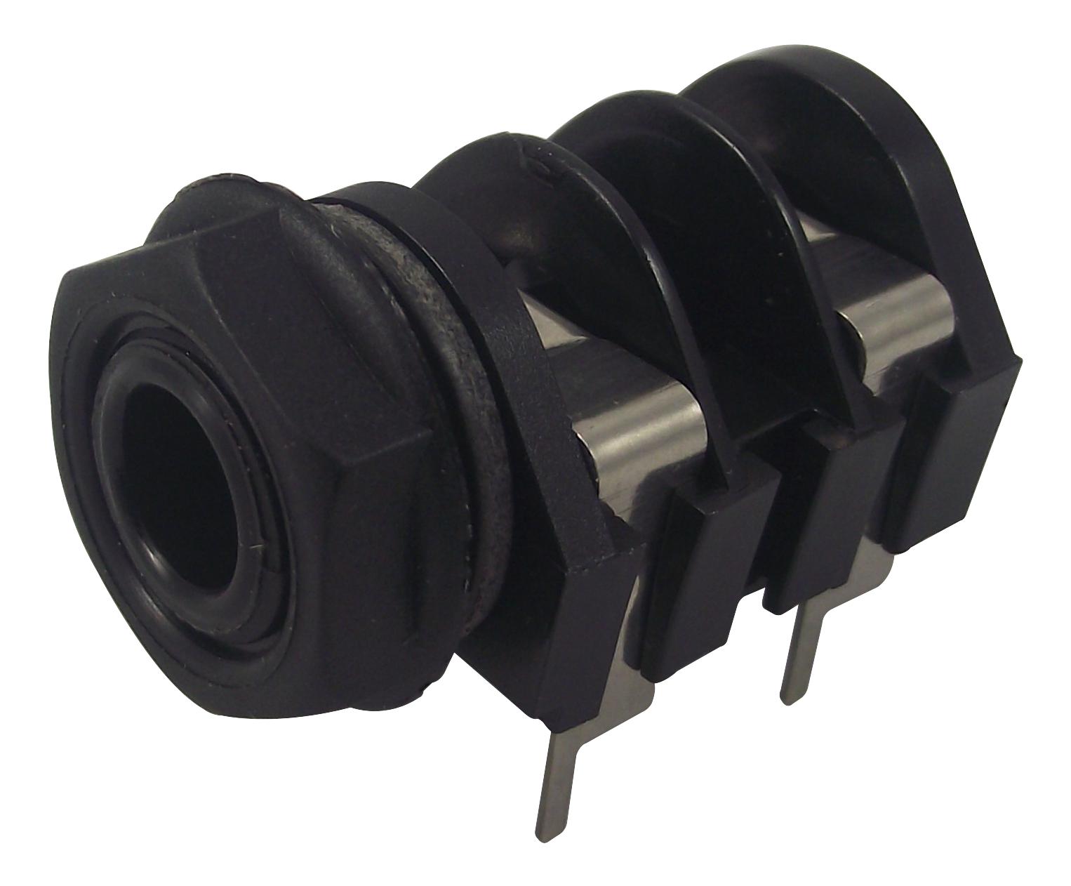 S2BNBPCA SOCKET, 1/4" JACK, SWITCHED, 2POLE CLIFF ELECTRONIC COMPONENTS
