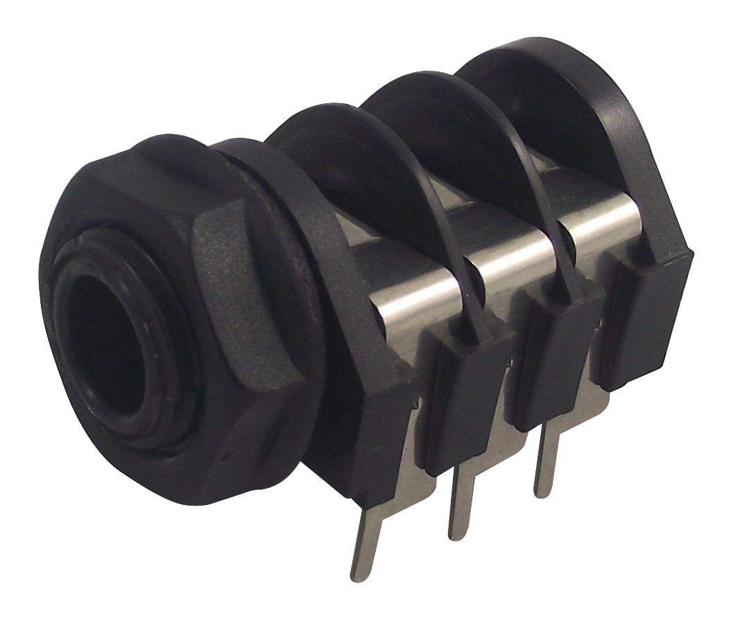 S2BBBPCA SOCKET, 1/4" JACK, SWITCHED, 3POLE CLIFF ELECTRONIC COMPONENTS