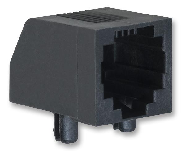 5555764-1 JACK, SMT, SIDE ENTRY, 8/8 AMP - TE CONNECTIVITY