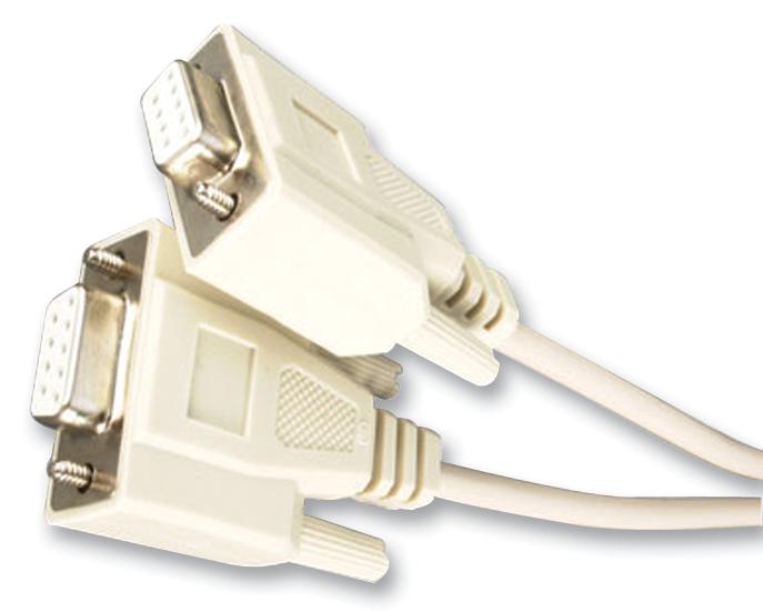 4070 LEAD, NULL MODEM 9WAY D SKT-SKT, 2M VIDEK