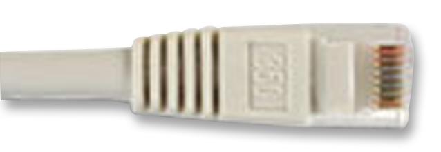 2965-0.3 PATCH LEAD, CAT5E, BEIGE, 0.3M, UTP VIDEK