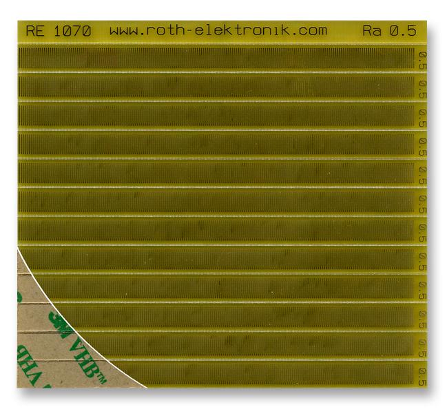 RE1070 CONTACT STRIPS, SELF-ADHES, 0.50MM ROTH ELEKTRONIK