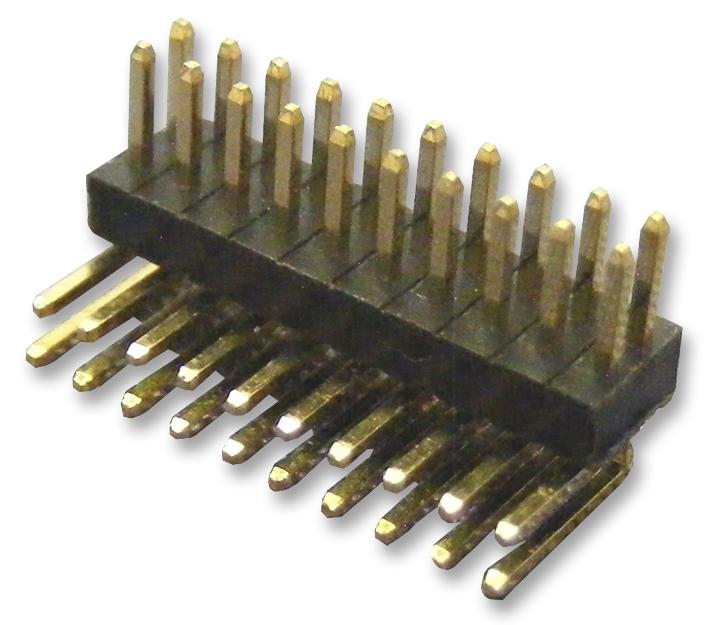 2199R5-10G-301523 HEADER, 2 ROW, R/ANGLE, 10WAY MULTICOMP PRO