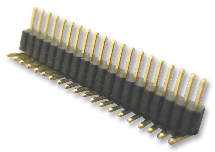2206RPA-25G HEADER, 1 ROW, R/ANGLE, 25WAY MULTICOMP PRO