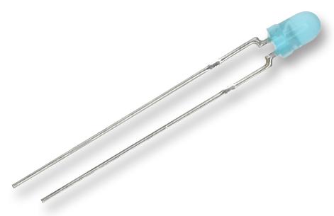 151051BS04000 LED, 5MM, BLUE, 500MCD, 470NM WURTH ELEKTRONIK