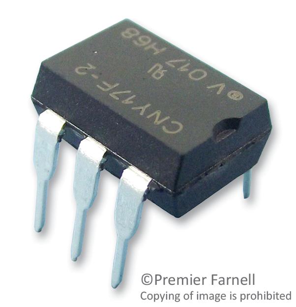 CNY17F-2 OPTOCOUPLER, TRANSISTOR, 5300VRMS VISHAY