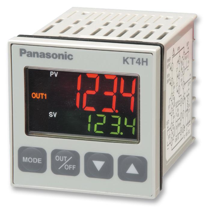 AKT4H111200 TEMPERATURE CTRL, RELAY OUTPUT, 250VAC PANASONIC