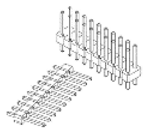 95278-101A06LF HEADER, VERT, 6WAY AMPHENOL ICC
