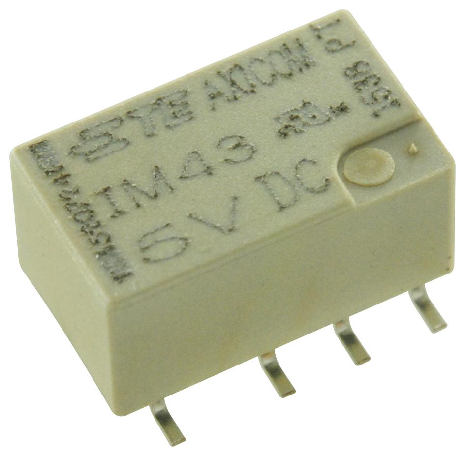IM43GR RELAY, SIGNAL, DPDT, 250VAC, 220VDC, 2A TE CONNECTIVITY