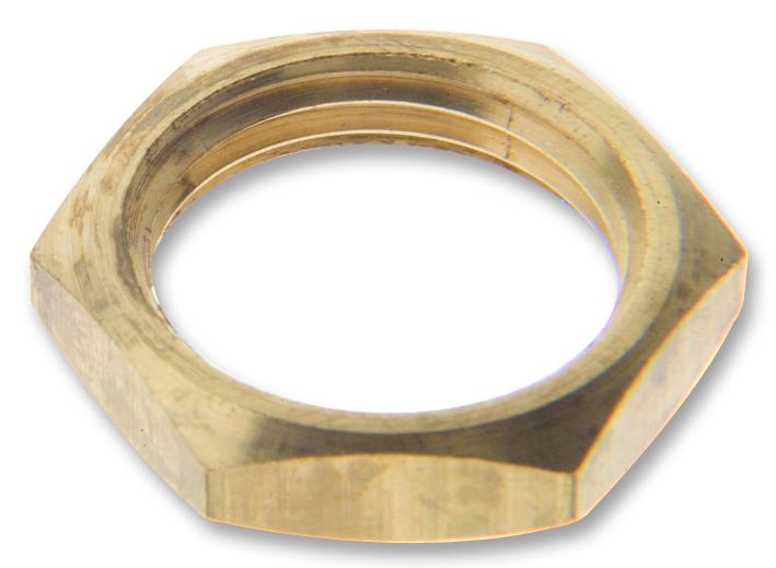 FL-235 LOCKNUT, BRASS, 1/4" BSP LABFACILITY