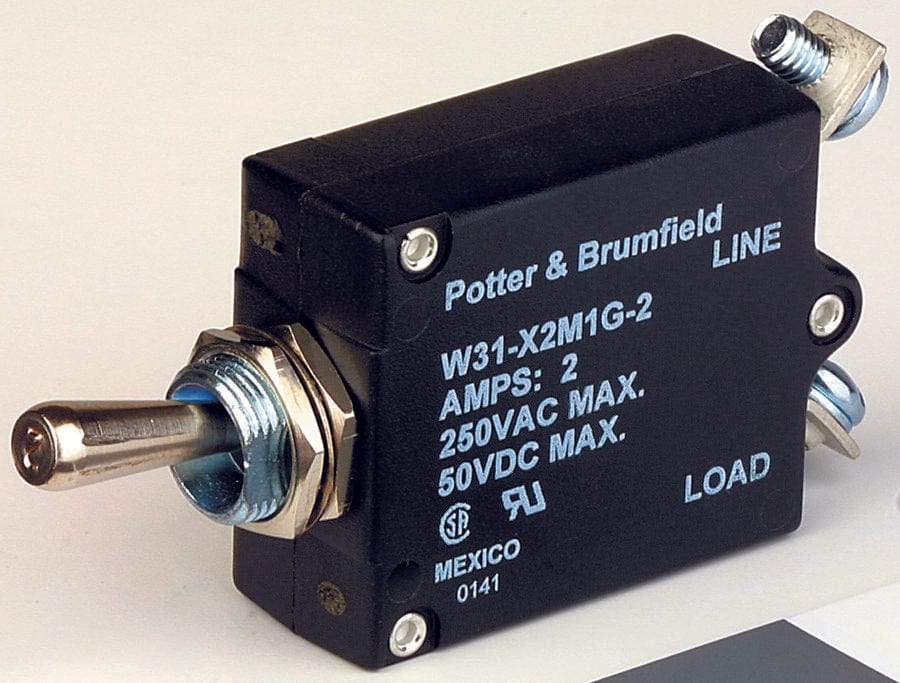W31-X2M1G-50 THERMAL CIRCUIT BREAKER POTTER&BRUMFIELD - TE CONNECTIVITY