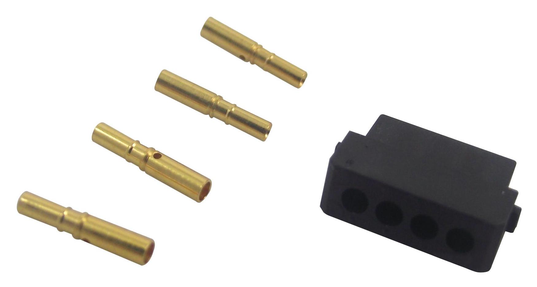 M80-8980405 PCB CONNECTOR, RECEPTACLE, 2MM, 4WAY HARWIN