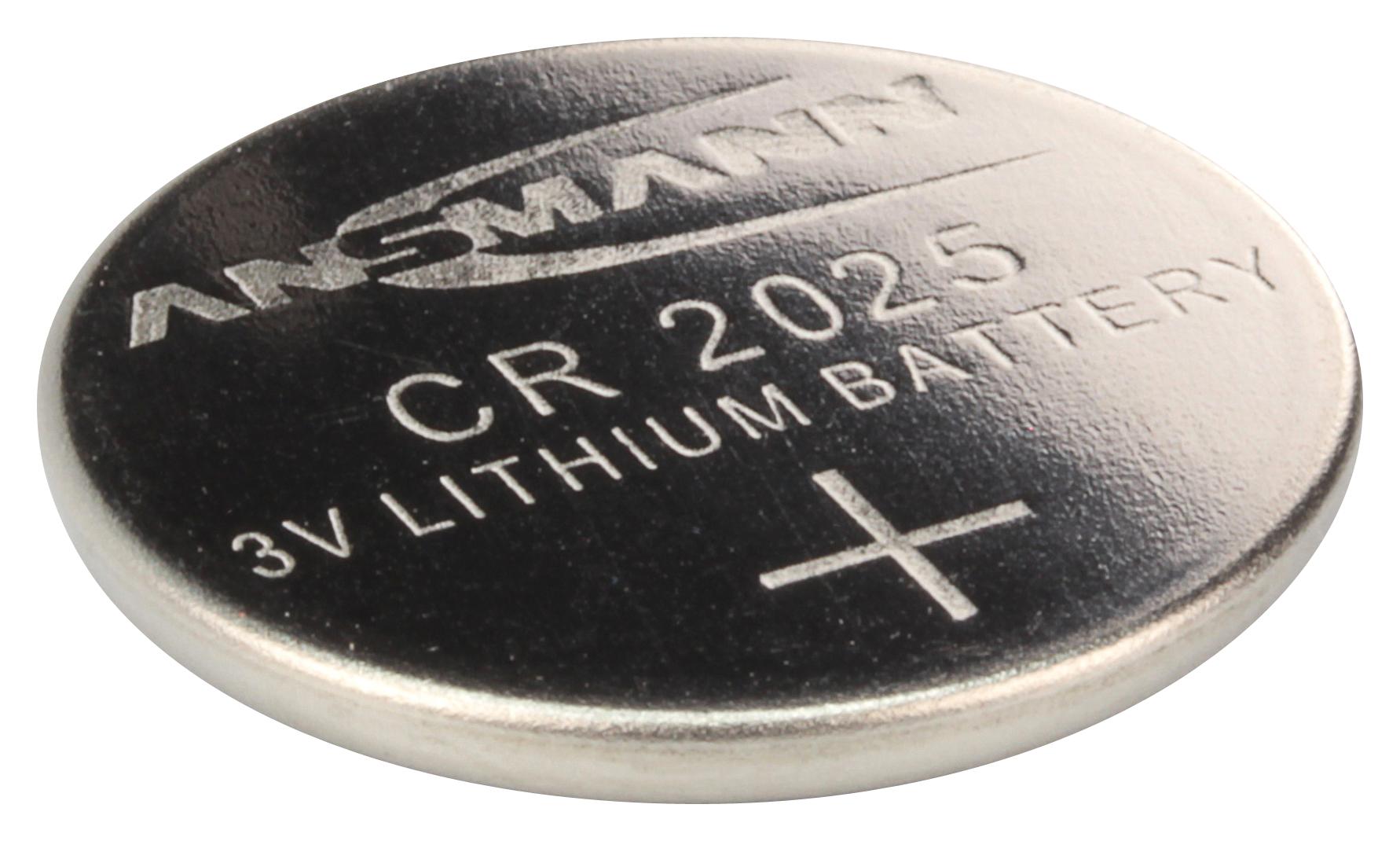 5020142 BATTERY, LITHIUM, CR 2025 ANSMANN