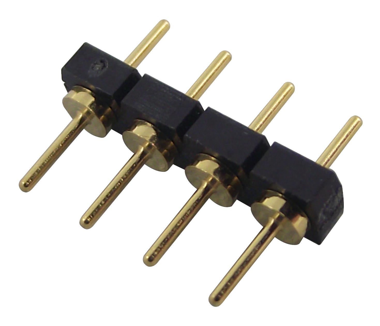 BBL-104-G-E HEADER, 2.54MM, LO PRO, 4WAY SAMTEC