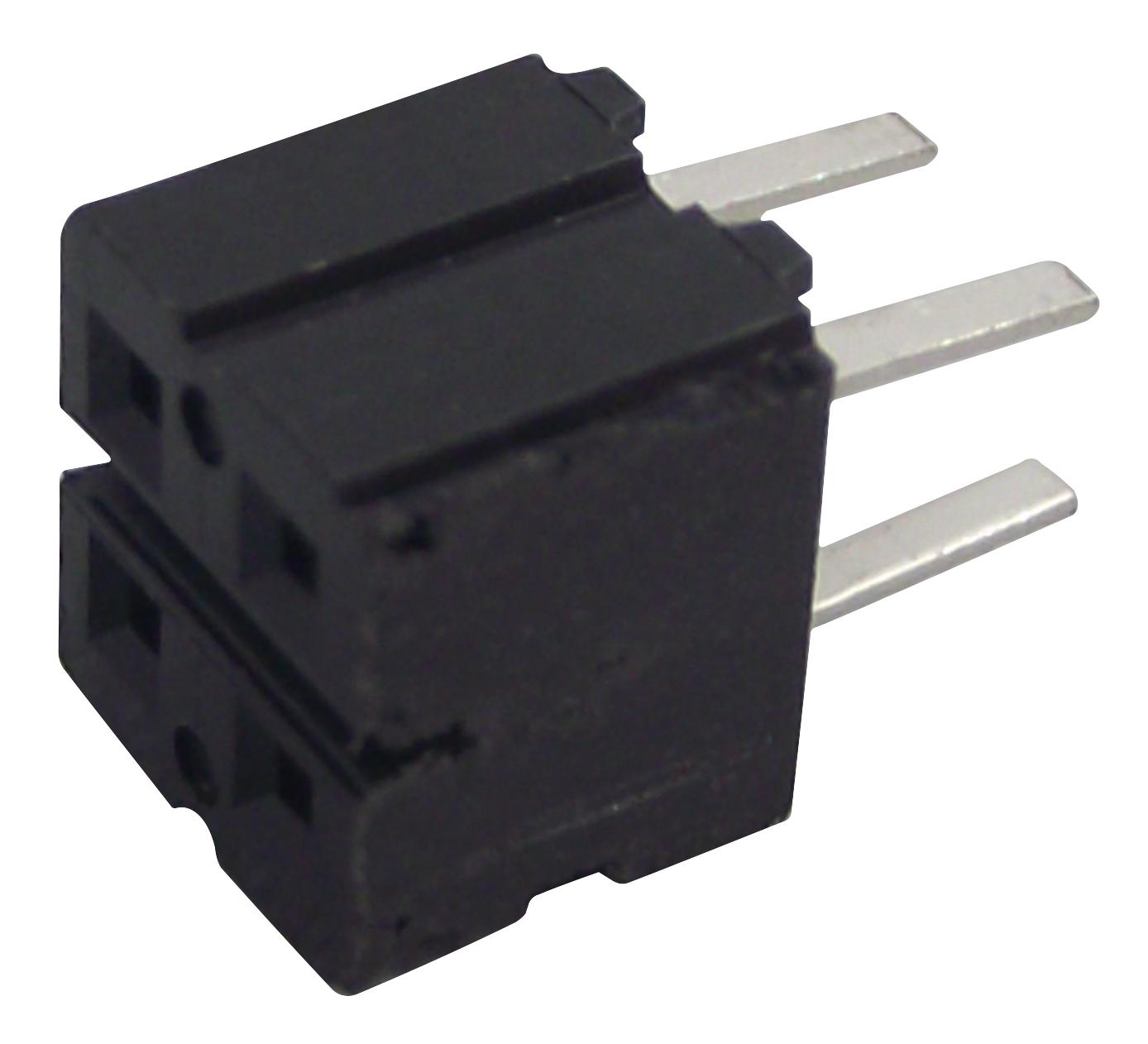CES-102-01-T-D RECEPTACLE, 2.54MM, DUAL, 4WAY SAMTEC
