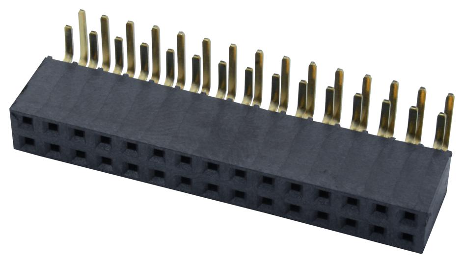 SSW-115-02-G-D-RA RECEPTACLE, 2.54MM, R/A DUAL, 30WAY SAMTEC