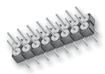 TD-116-G-A HEADER, 2.54MM, DUAL, 32WAY SAMTEC