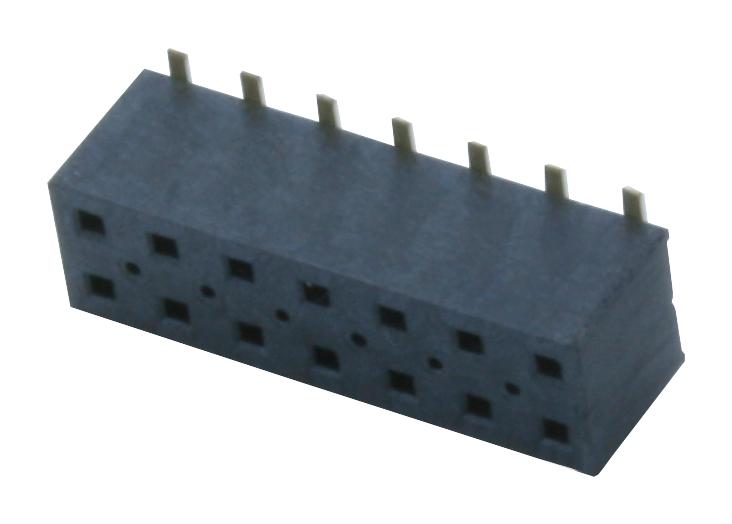 TLE-107-01-G-DV RECEPTACLE, 2MM, DUAL SMD, 14WAY SAMTEC