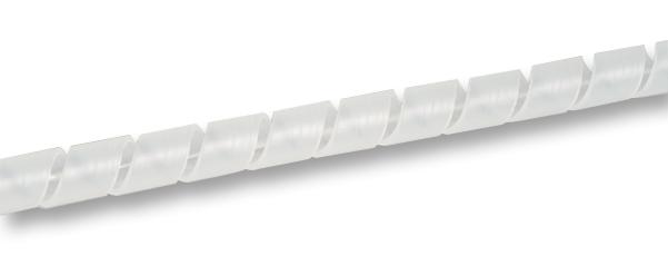 161-45200 SLEEVING, SPIRAL, PTFE, 9MM, 5M HELLERMANNTYTON