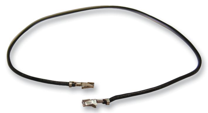 CASS-0835 CABLE ASSEMBLY, CRIMP SOCKET, 300MM, BLK MULTICOMP