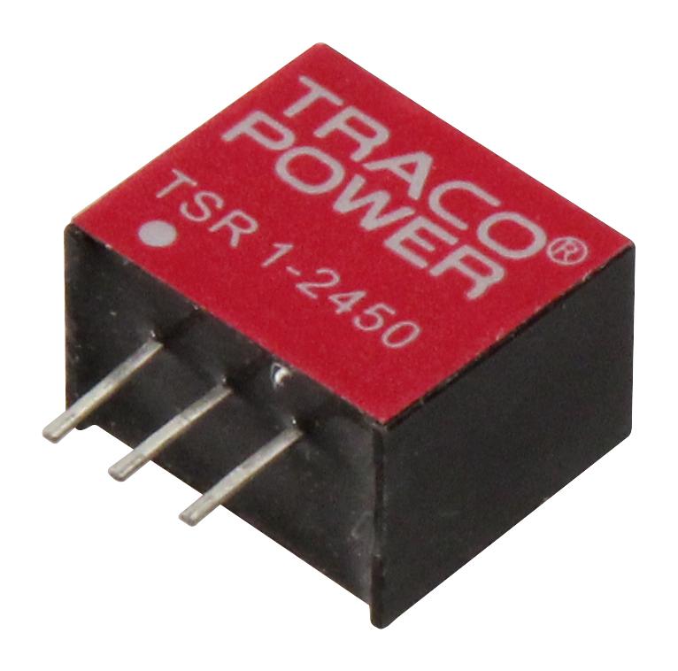 TSR 1-2450 CONVERTER, DC/DC, 5V, 1A, SIP TRACO POWER
