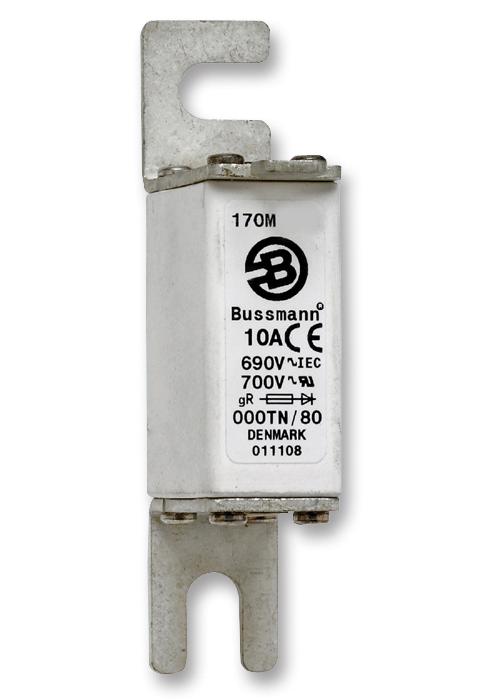 170M2616 FUSE, 160A, 690V, DIN, 00 EATON BUSSMANN