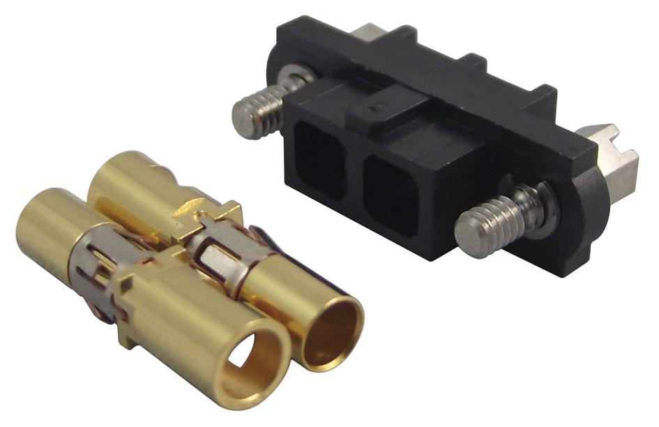 M80-4000000F1-02-325-00-000 SOCKET, 0 SIGNAL, 2 POWER HARWIN