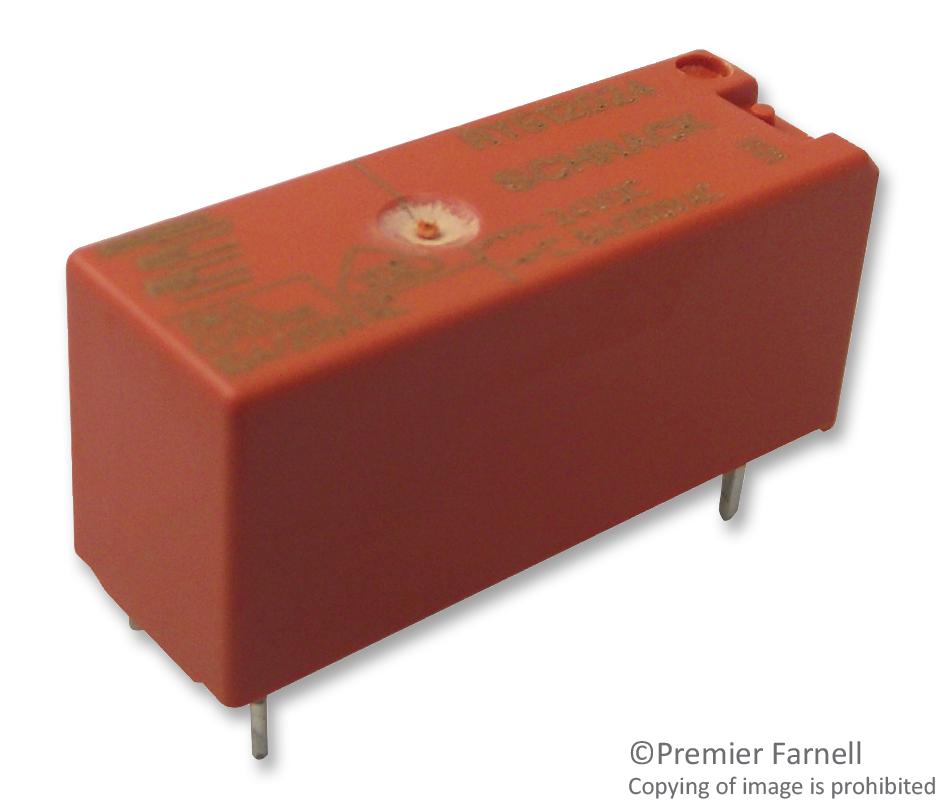 RY612024 RELAY, SPDT, 250VAC, 8A SCHRACK - TE CONNECTIVITY