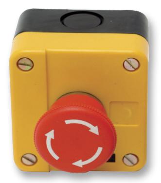 RC1PYBS542 CONTROL STATION, PUSH BUTTON, 1NC MULTICOMP