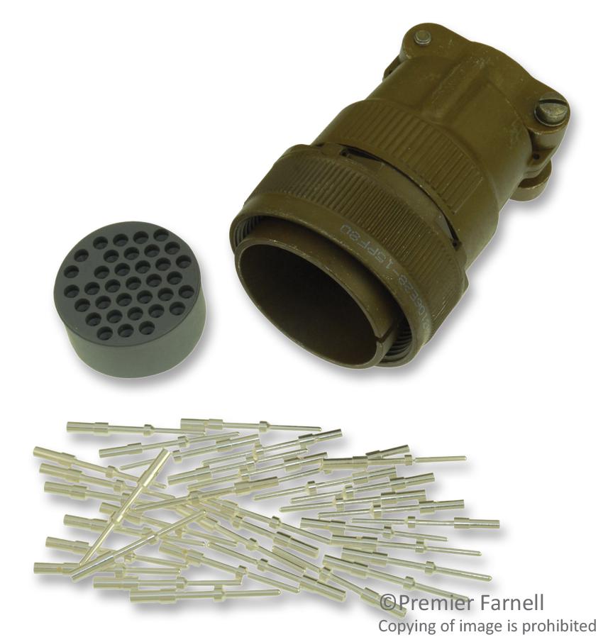 CA3106E20-11PF42 CIRCULAR, SIZE 20, 13 WAY PIN ITT CANNON