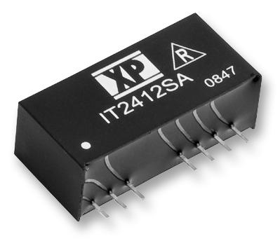 IT4812S CONVERTER, DC/DC 3W, +/-12V WIDE I/P XP POWER