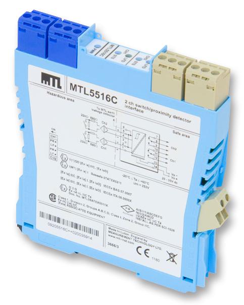 MTL5516C ISOLATED BARRIER, DIG I/P MTL SURGE TECHNOLOGIES