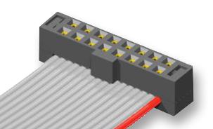 TCSD-10-01-N SOCKET, IDC, 2MM, 20WAY SAMTEC